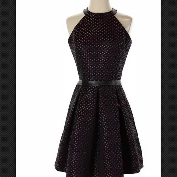 Anna Catherine Metallic Jacquard Leather Trim - Picture 6 of 8